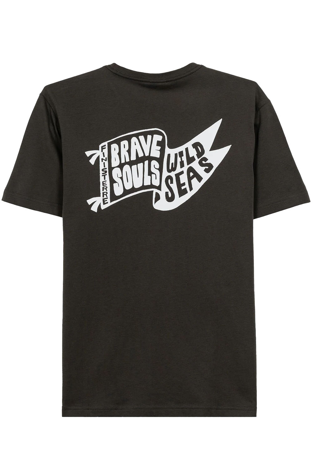 Finisterre - Brave Flag Tee - Raven - Flatlay