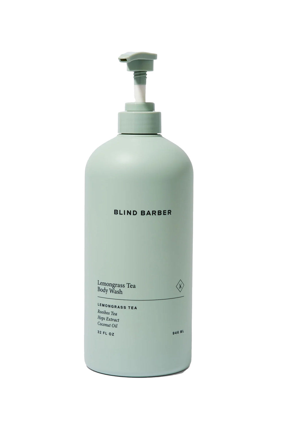 blind barber lemongrass tea body wash 1L front