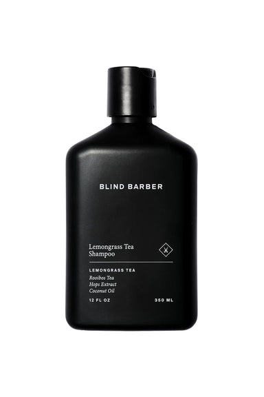 blind barber lemongrass tea shampoo package