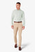 Mizzen + Main - Leeward LS - Fern Filbert Plaid - Front