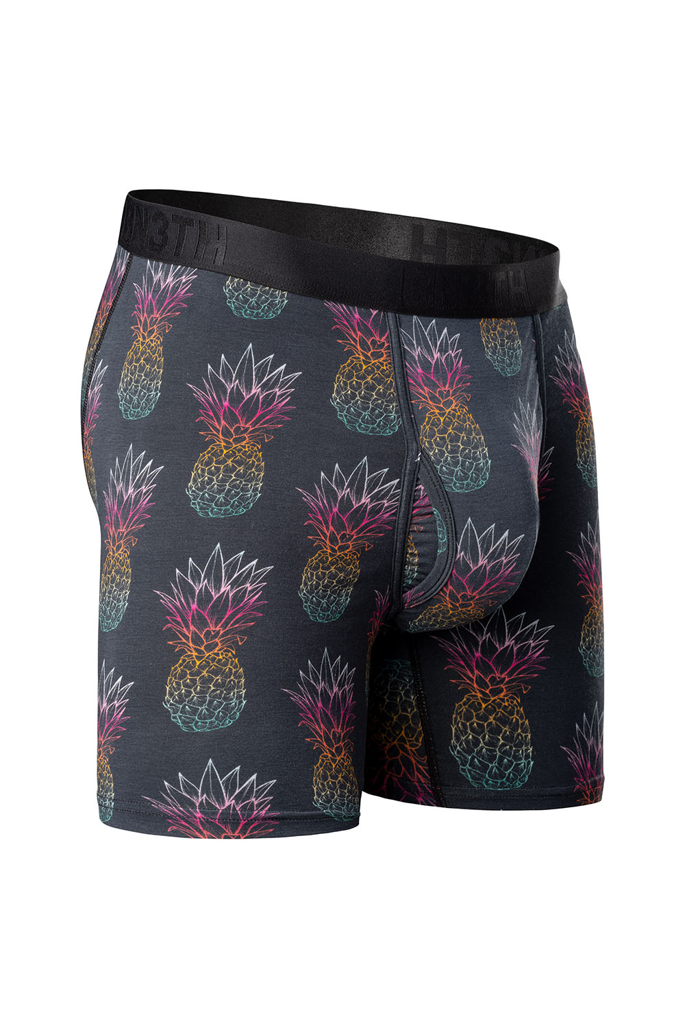 bn3th-classic-icon-boxer-brief-with-fly-pineapple-ombre-black-front
