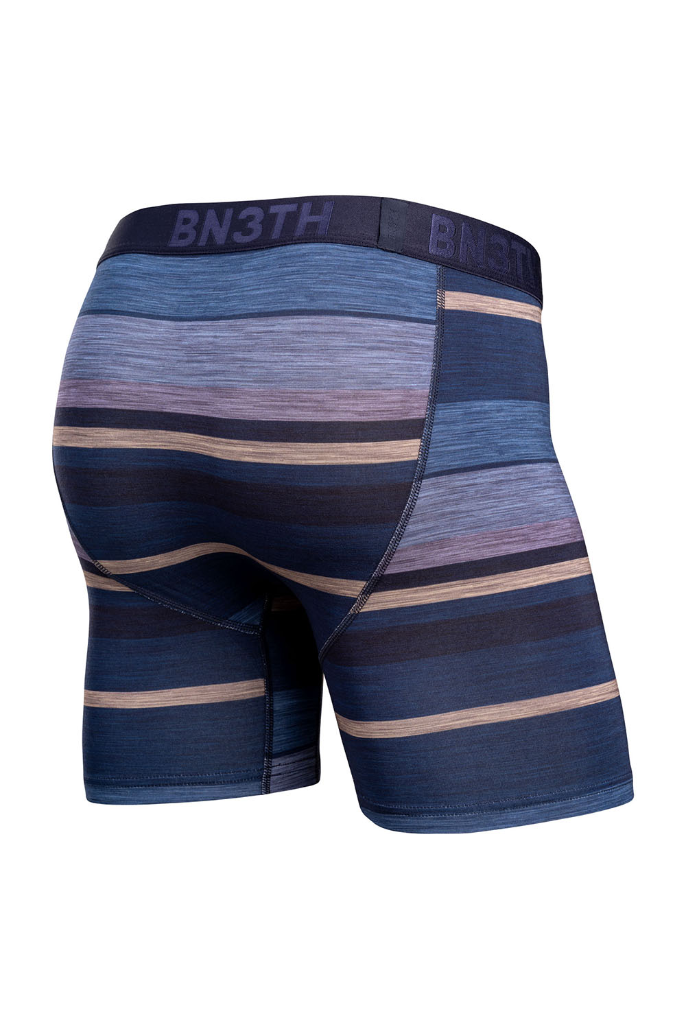 bn3th classic boxer brief thick stripe navy back