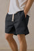 McTavish - Twill Shorts - Black - Profile