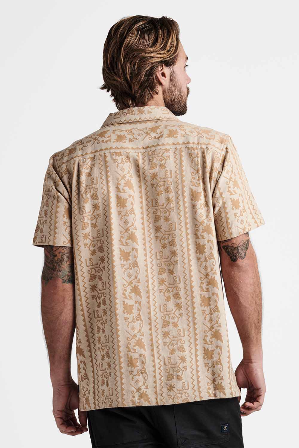 Roark - Gonzo SS Woven - Sarda Almond - Back