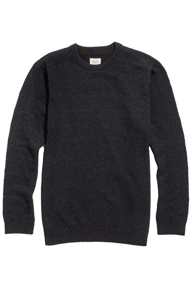 bridge and burn calder sweater midnight flatlay