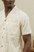bridge and burn collins slim shirt dune chevron detail