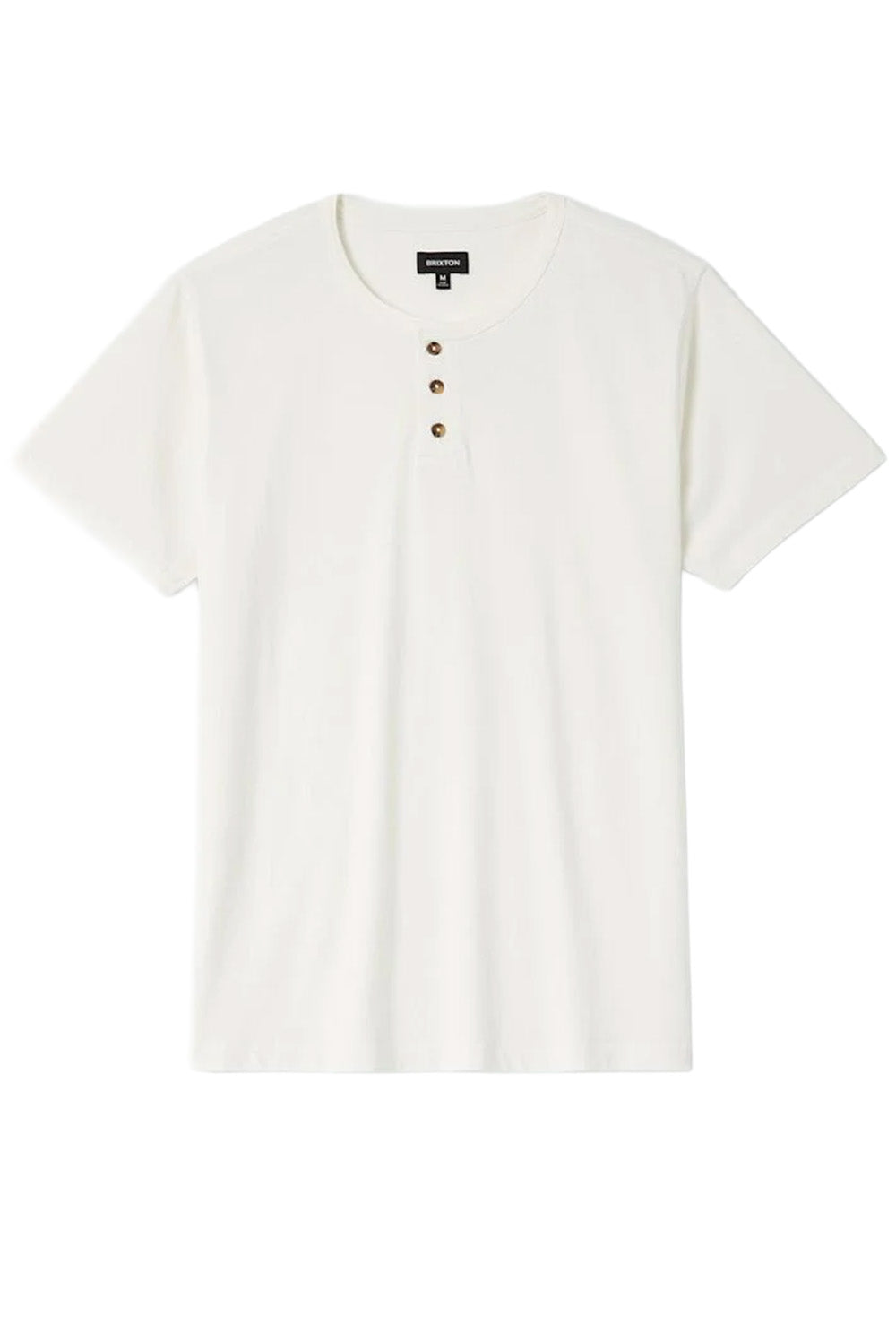 brixton-baseline-henley-tee-off-white-vintage-wash-front