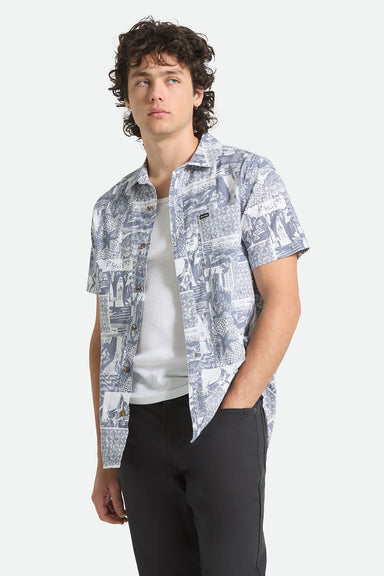 brixton-charter-print-short-sleeve-navy-white-collage-front