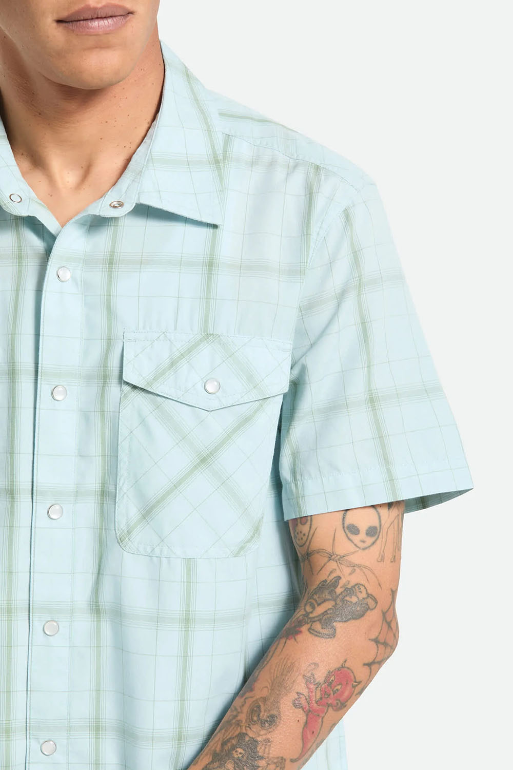 brixton-the-breezy-wayne-shirt-seafoam-plaid-detail