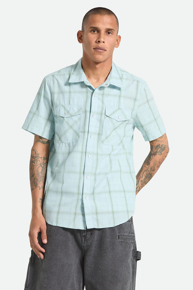 brixton-the-breezy-wayne-shirt-seafoam-plaid-front
