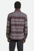 brixton altered threads overshirt multi blanket stripe back