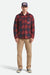 brixton bowery arctic fleece adrenaline rush mood indigo plaid