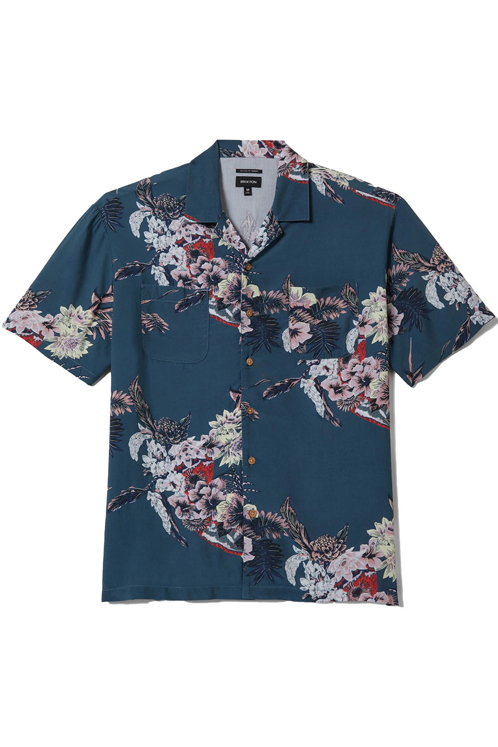 brixton bunker vacation ss midnight blue flatlay