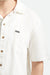 brixton cru striped dobby ss off white detail
