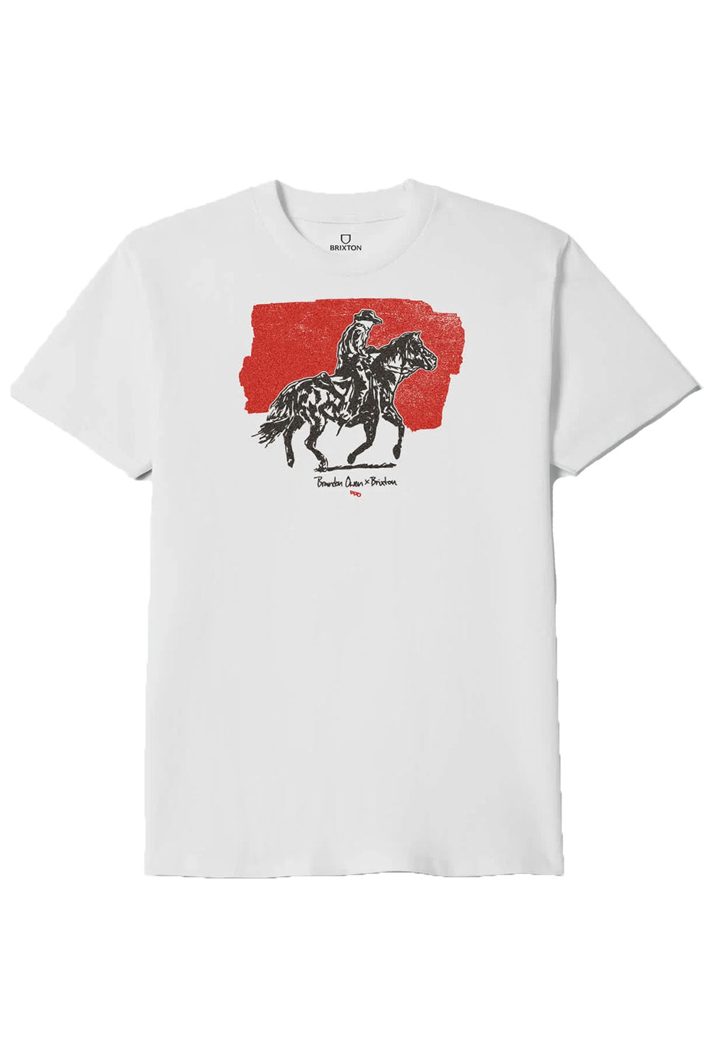 brixton duston ss white front