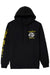 brixton goodyear cheater slick hood black front