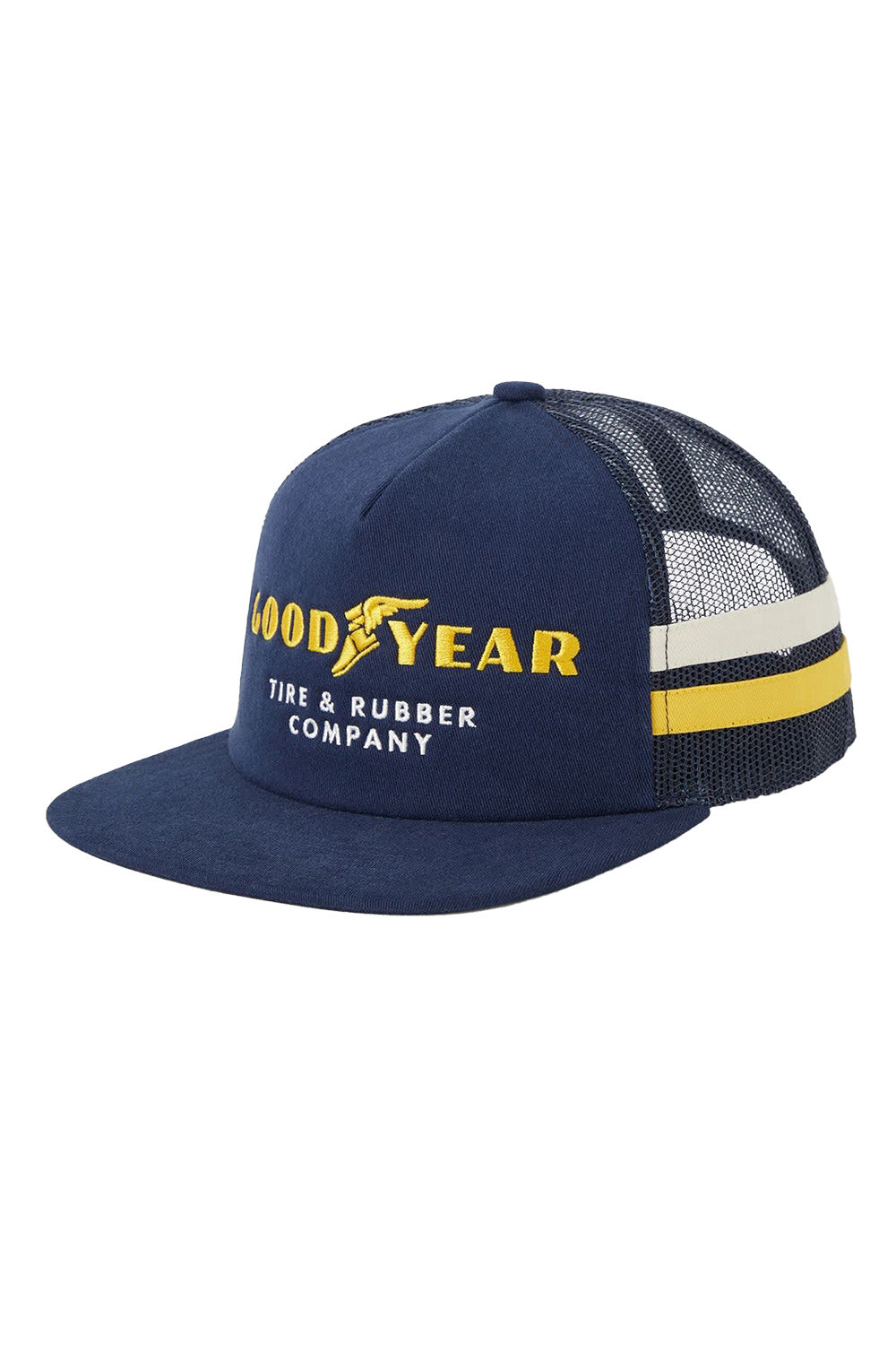 brixton goodyear service mp trucker navy front