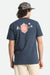 brixton lonestar desertscape ss navy back