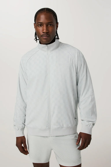 Vuori - Kore Fitness Jacket - Breeze Bondi - Model Front