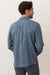 Marine Layer - STRETCH SELVAGE SHIRT - Green/Navy Gingham - Back