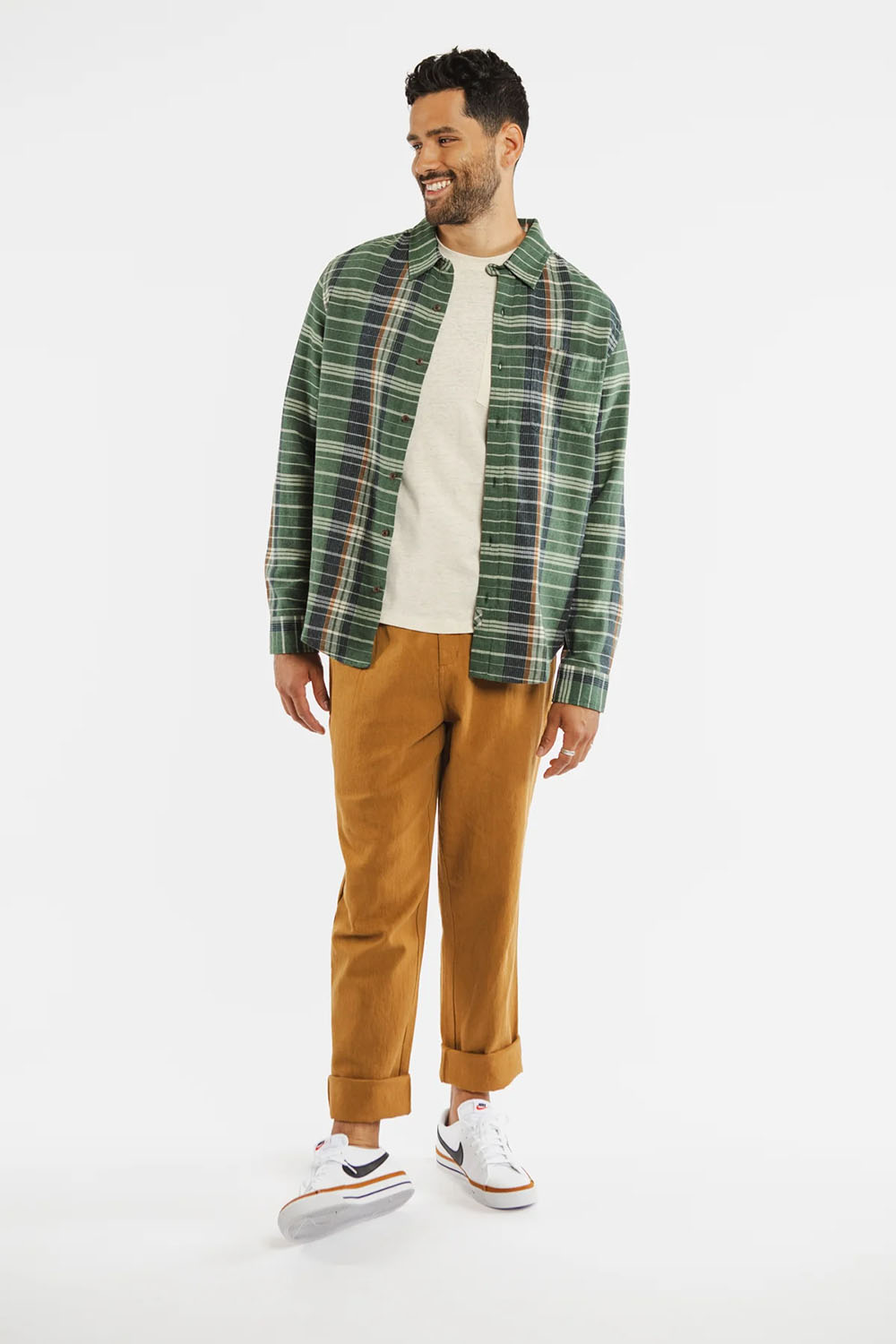 Bridge & Burn - Jude Shirt - Arcadia Plaid - Open