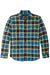 Filson - Vintage Flannel Workshirt - Blue Ash Gold Plaid - Front