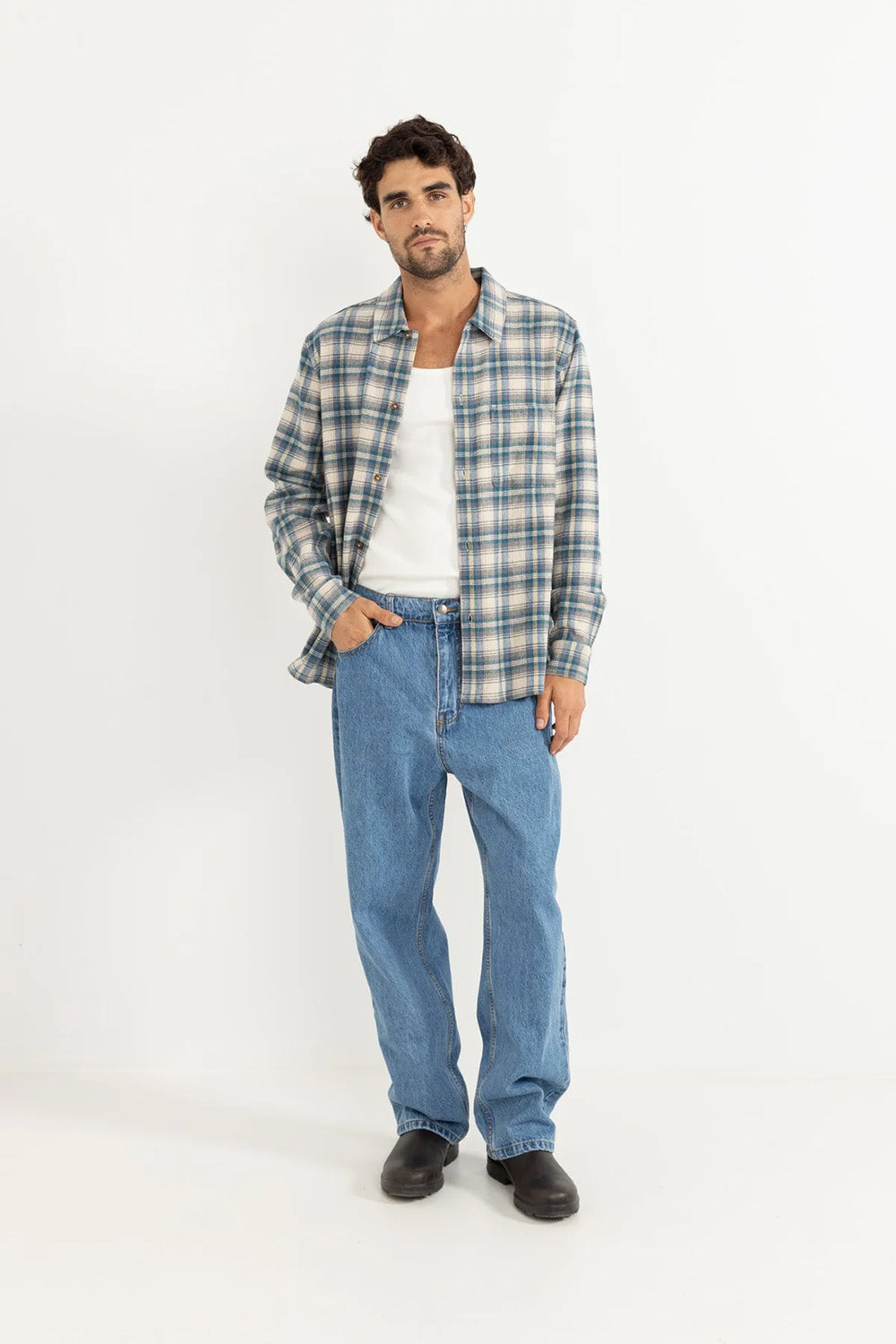 Rhythm Sur LS Flannel Natural