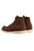 Red Wing 6 inch Moc Toe Chocolate Back