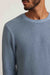 Marine Layer - Garment Dye Crew Sweater - Coronet Blue - Detail