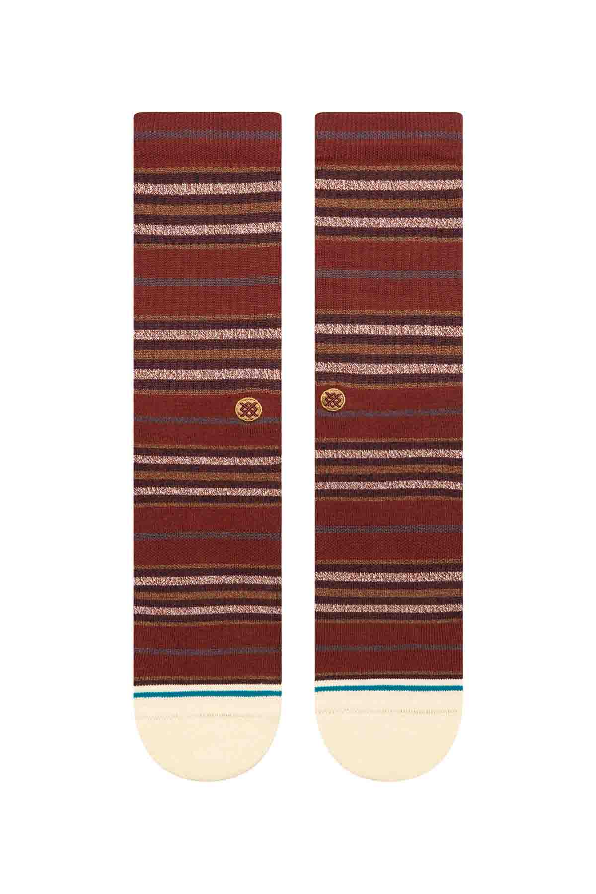 Stance - Wilfred - Maroon - Front