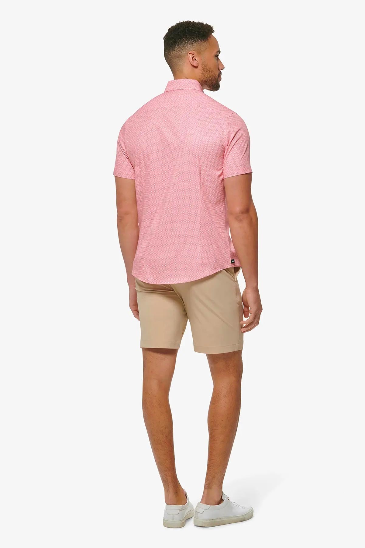 LEEWARD SS Tea Rose Geo Print