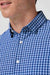 Mizzen + Main - Leeward LS - Cobalt Ben Plaid - Detail