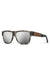 camp cliff matte pearl grey walnut hd+ silver mirror profile