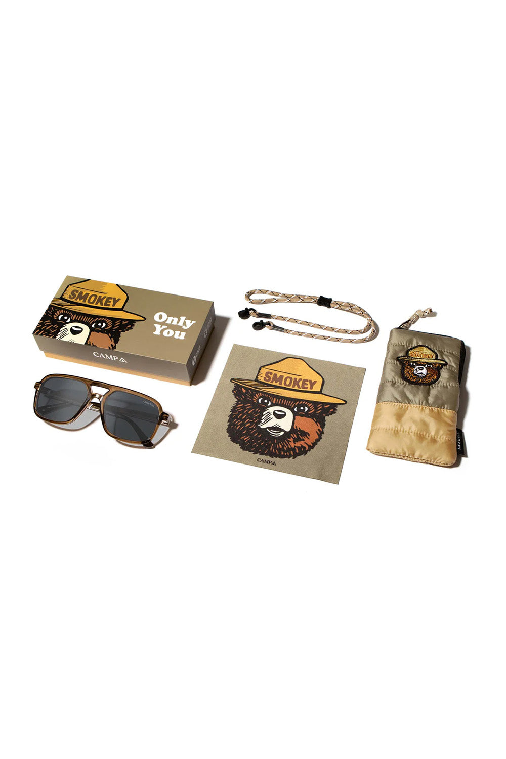 camp glacier moss smokey bear HD+ polar grey contents