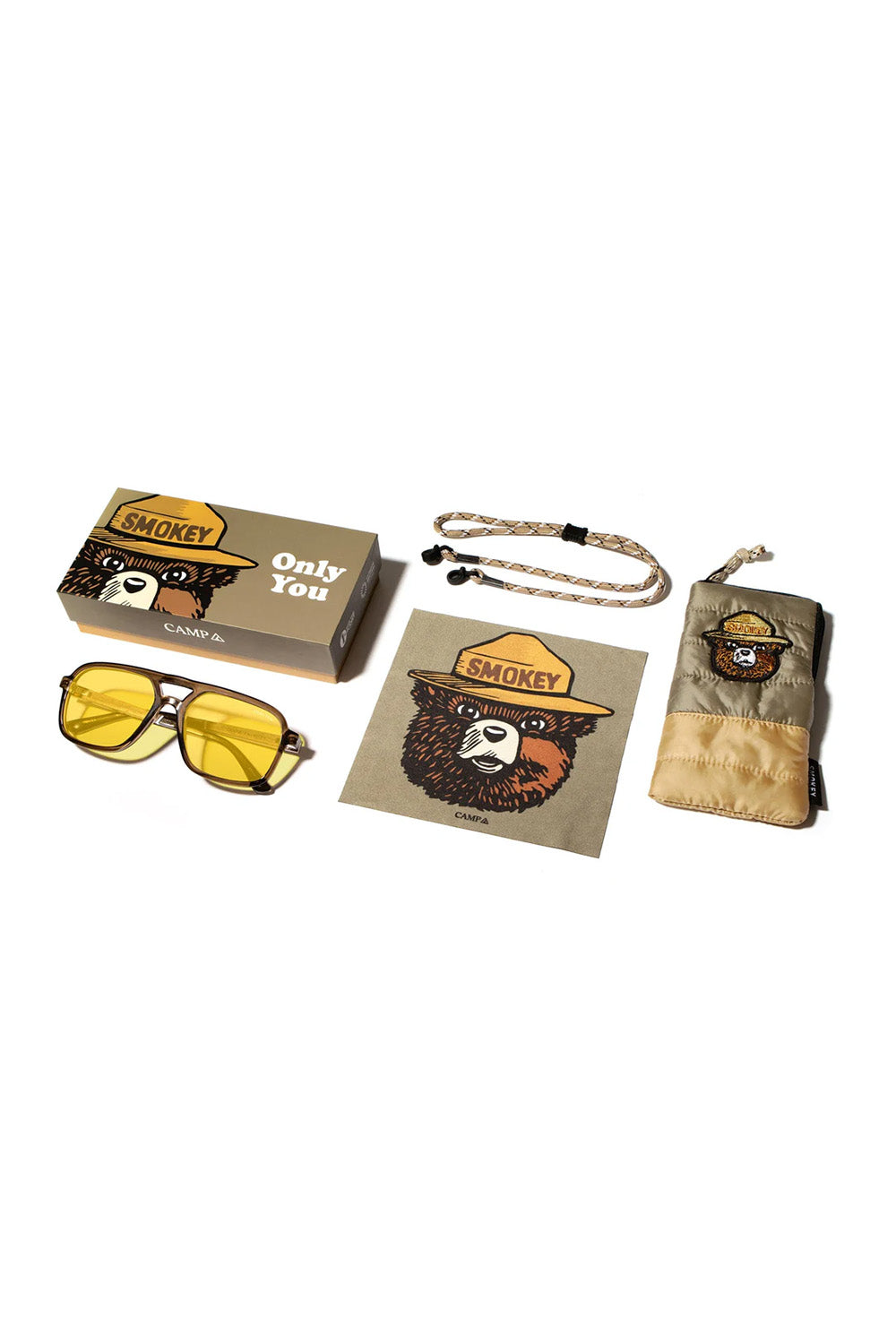 camp glacier moss smokey bear HD+ polar yellow contents