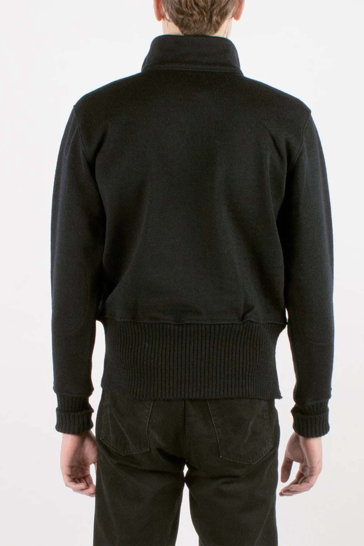 Dehen - Motorcycle Sweater - Black - Back