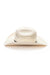 Seager - Longhorn Straw Hat - Ivory - Side