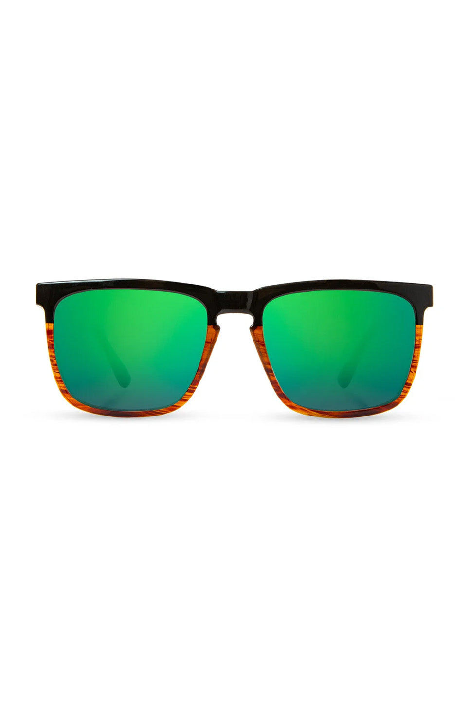 CAMP - RIDGE - BLACK TORTOISE/WALNUT HD+ POLAR GREEN FLASH - Front