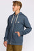 Billabong ALL DAY ZIP UP Midnight Blue Side