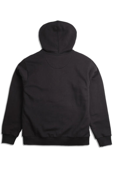 Topo Designs Utility Zip Hoodie in Black — Back view