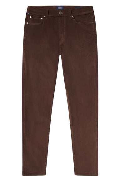 Citizens of Humanity Elijah Velveteen in Brown — flatlay view