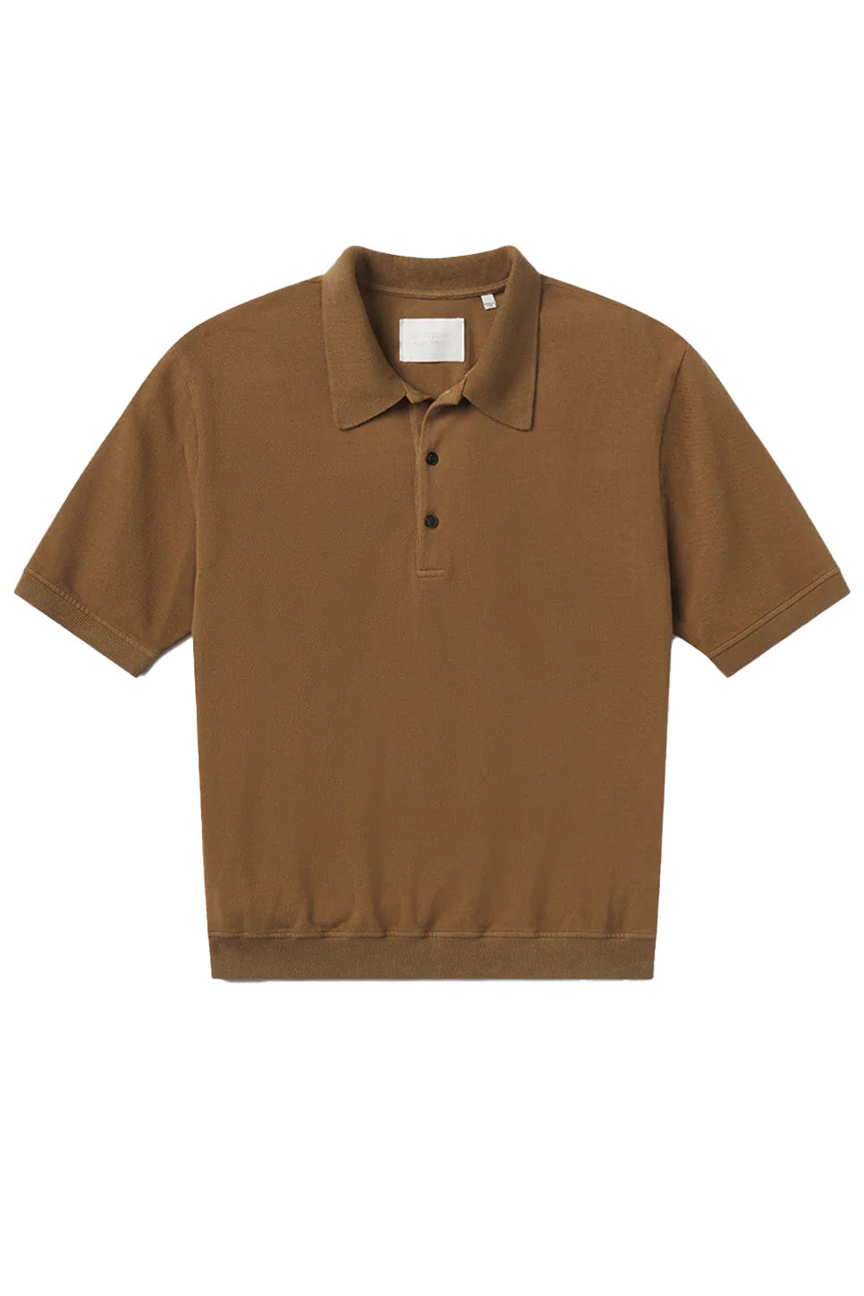 citizens of humanity banded polo vintage kelp flatlay