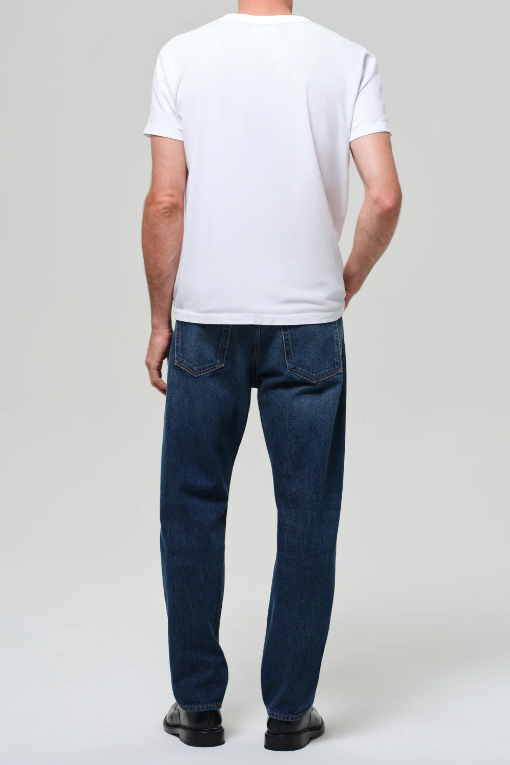 citizens of humanity beau relaxed straight vintage dark back