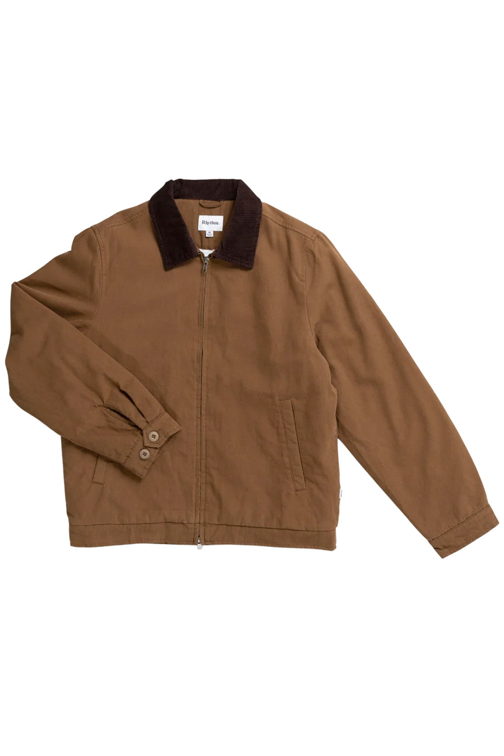 Rhythm James Jacket in Coffee — Flatlay view