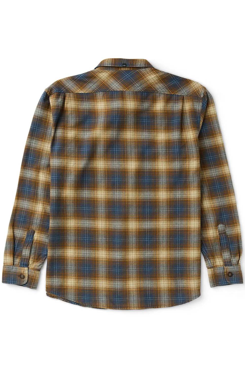 Vissla - Central Coast Eco LS Flannel - Rubber - Back