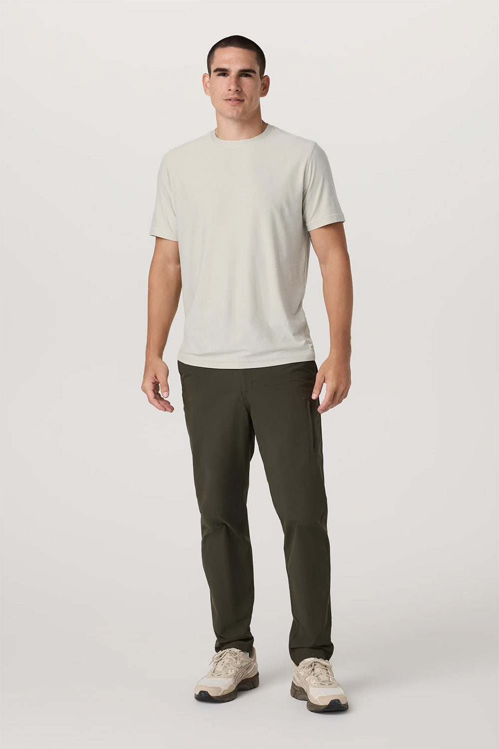 Vuori - STRATO TECH TEE - Mushroom Heather