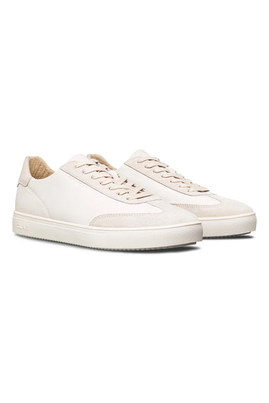clae deane triple off white leather profile