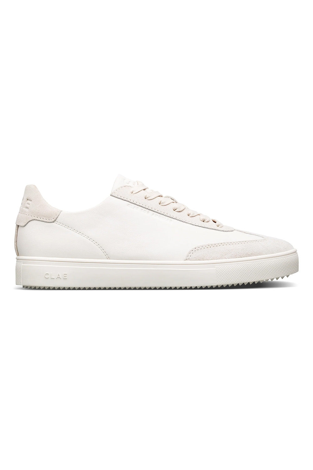 clae deane triple off white leather side