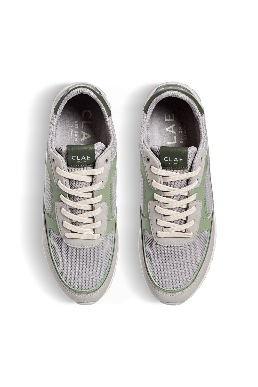 clae joshua quiet gray tea top