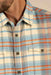 Sendero - Moab Flannel Shirt - Blue/Red - Detail